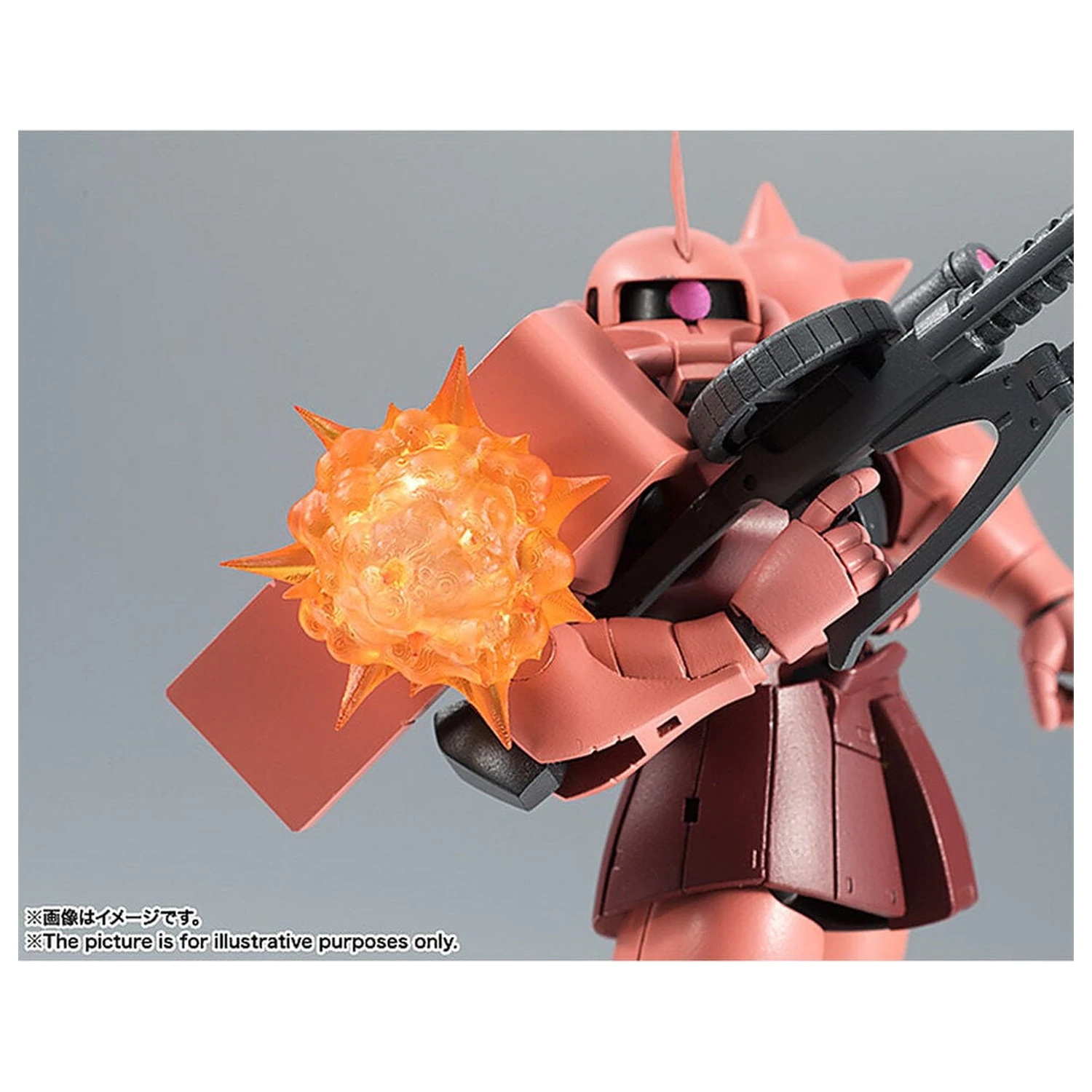 Mobile Suit Gundam Robot Spirits MS 06S Chars Zaku ver ANIME Neuauflage Figur 12,5 cm Produktfoto