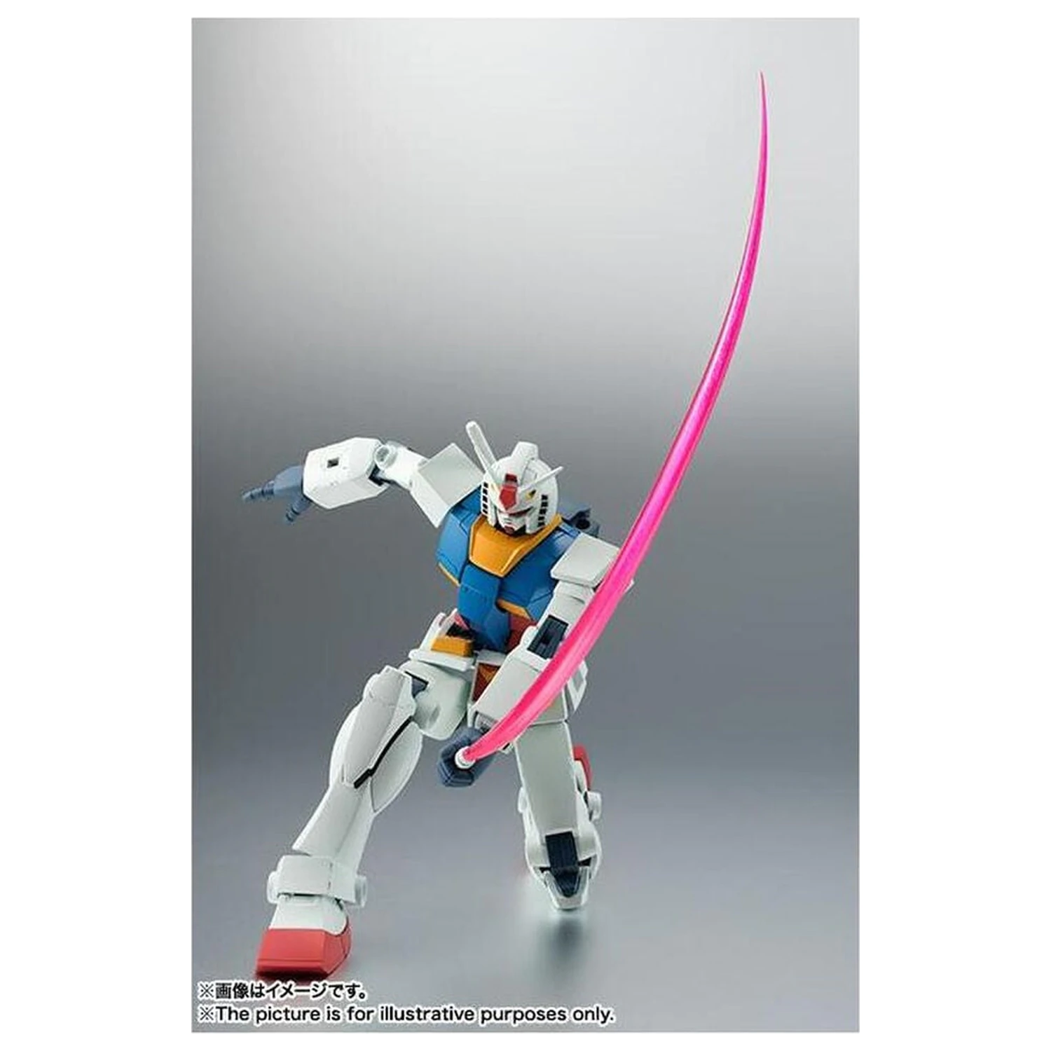 Mobile Suit Gundam Robot Spirits RX 78 2 Gundam ver ANIME Neuauflage Figur 12,5 Zentimeter Produktfoto