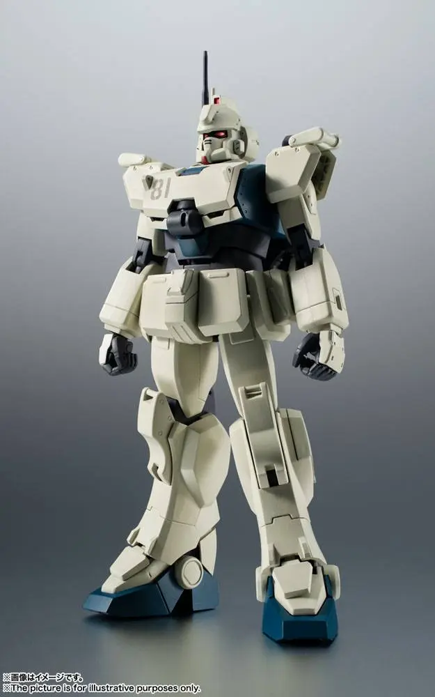 Mobile Suit Gundam Robot Spirits The 08th MS Team Actionfigur <SIDE MS>RX-79(G)Ez-8 GUNDAM Ez-8 ver. A.N.I.M.E. 12 cm Produktfoto