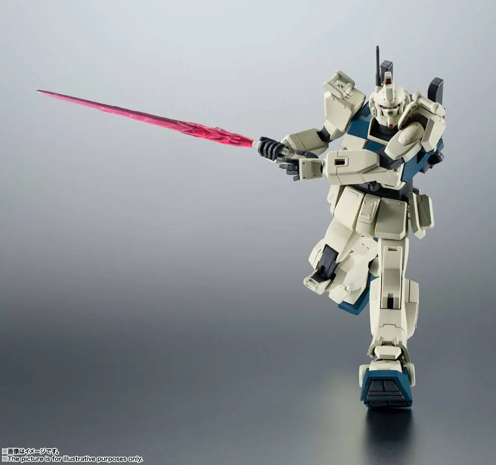 Mobile Suit Gundam Robot Spirits The 08th MS Team Actionfigur <SIDE MS>RX-79(G)Ez-8 GUNDAM Ez-8 ver. A.N.I.M.E. 12 cm Produktfoto