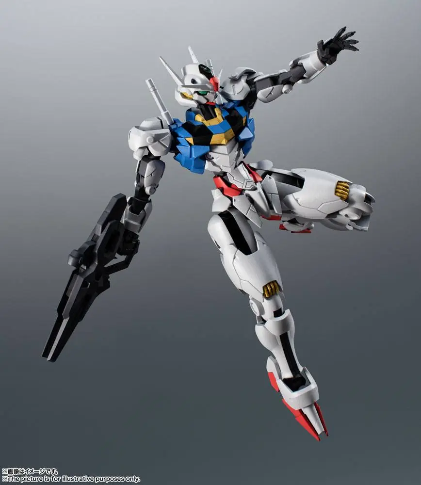 Mobile Suit Gundam Robot Spirits: The Witch from Mercury Actionfigur <SIDE MS>GUNDAM AERIAL ver.A.N.I.M.E. 12 cm termékfotó