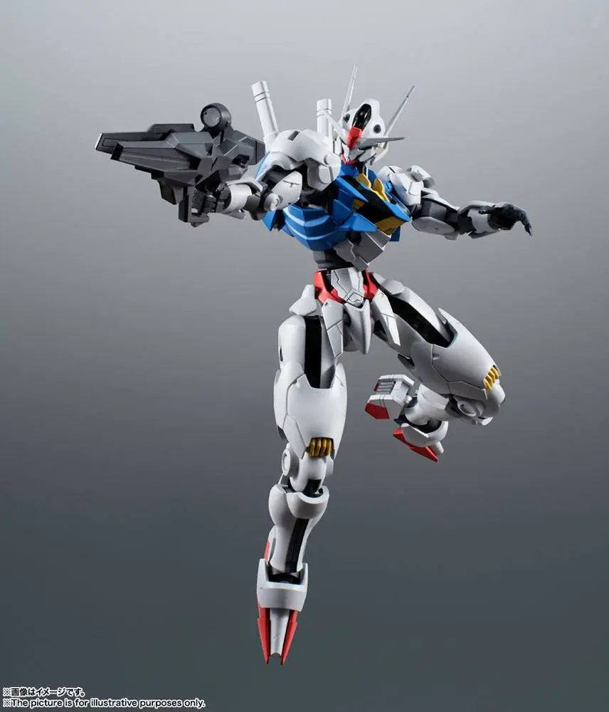 Mobile Suit Gundam Robot Spirits: The Witch from Mercury Actionfigur <SIDE MS>GUNDAM AERIAL ver.A.N.I.M.E. 12 cm termékfotó