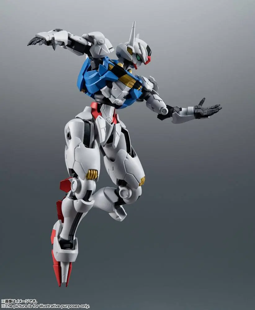 Mobile Suit Gundam Robot Spirits: The Witch from Mercury Actionfigur <SIDE MS>GUNDAM AERIAL ver.A.N.I.M.E. 12 cm termékfotó