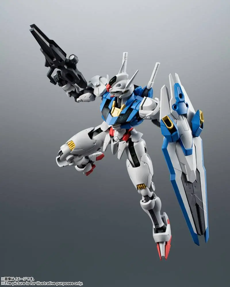 Mobile Suit Gundam Robot Spirits: The Witch from Mercury Actionfigur <SIDE MS>GUNDAM AERIAL ver.A.N.I.M.E. 12 cm termékfotó