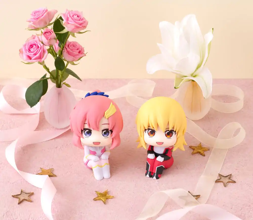 Mobile Suit Gundam Seed Freedom Look Up PVC-Statue Lacus Clyne & Cagalli Yula Athha (mit Geschenk) 11 cm Produktfoto