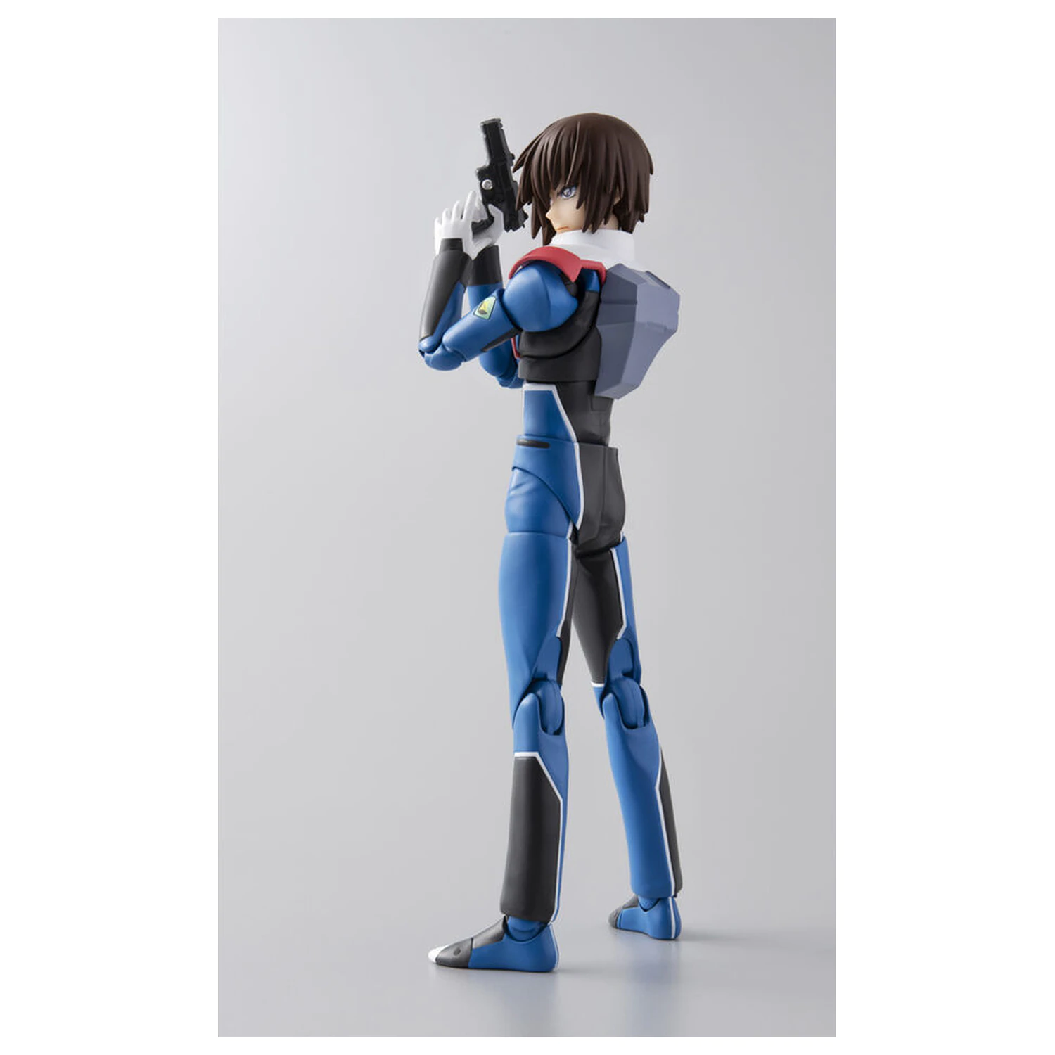 Mobile Suit Gundam SEED Freedom SH Figuarts Kira Yamato Orb Union Pilot Suits Version Figur 14cm Produktfoto