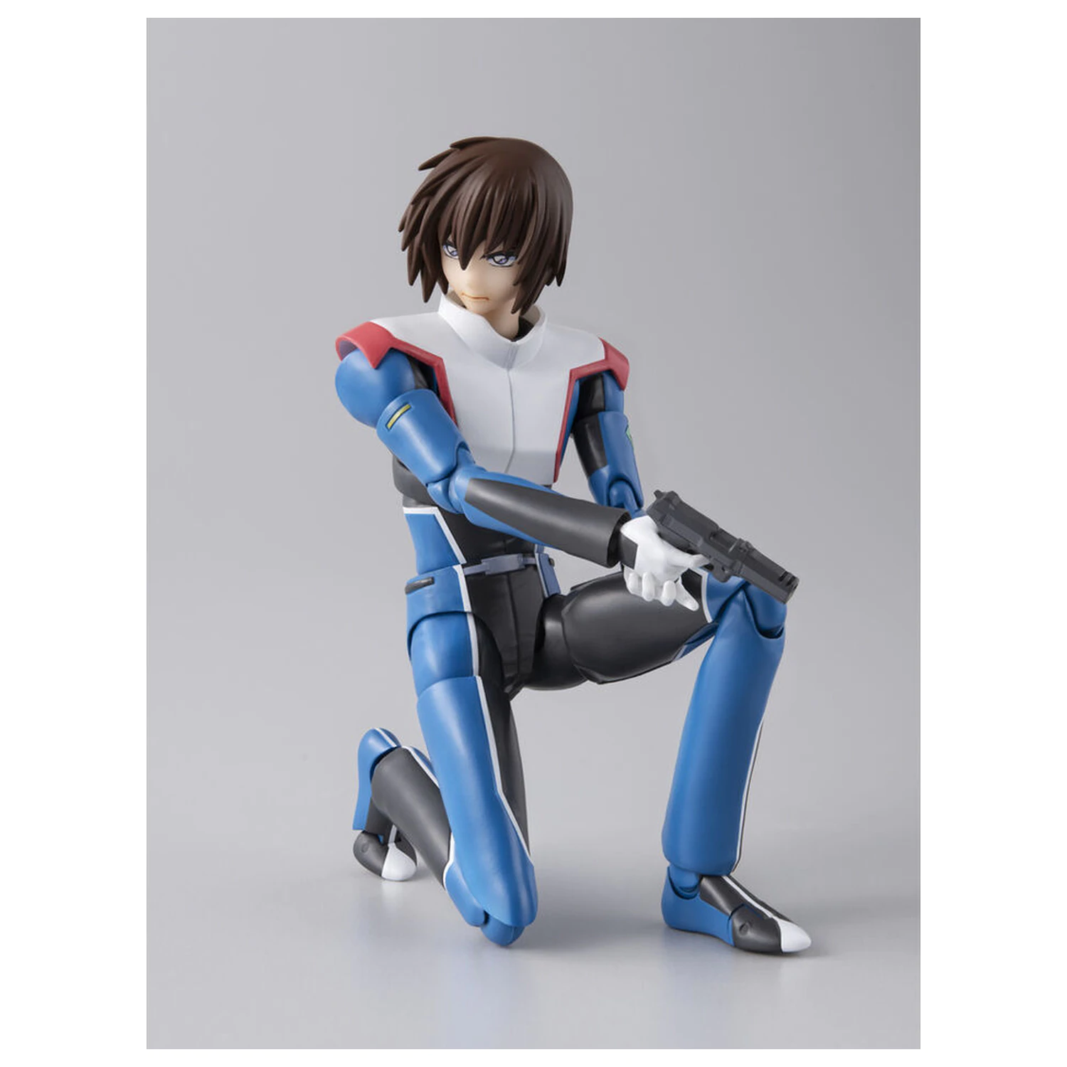 Mobile Suit Gundam SEED Freedom SH Figuarts Kira Yamato Orb Union Pilot Suits Version Figur 14cm Produktfoto