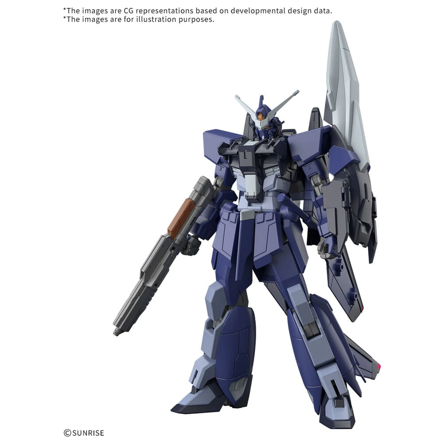 Mobile Suit Gundam Seed Freedom Zero Murasame Kai Early Production Type HG Maßstab 1/144 Modellbausatz Figur Produktfoto