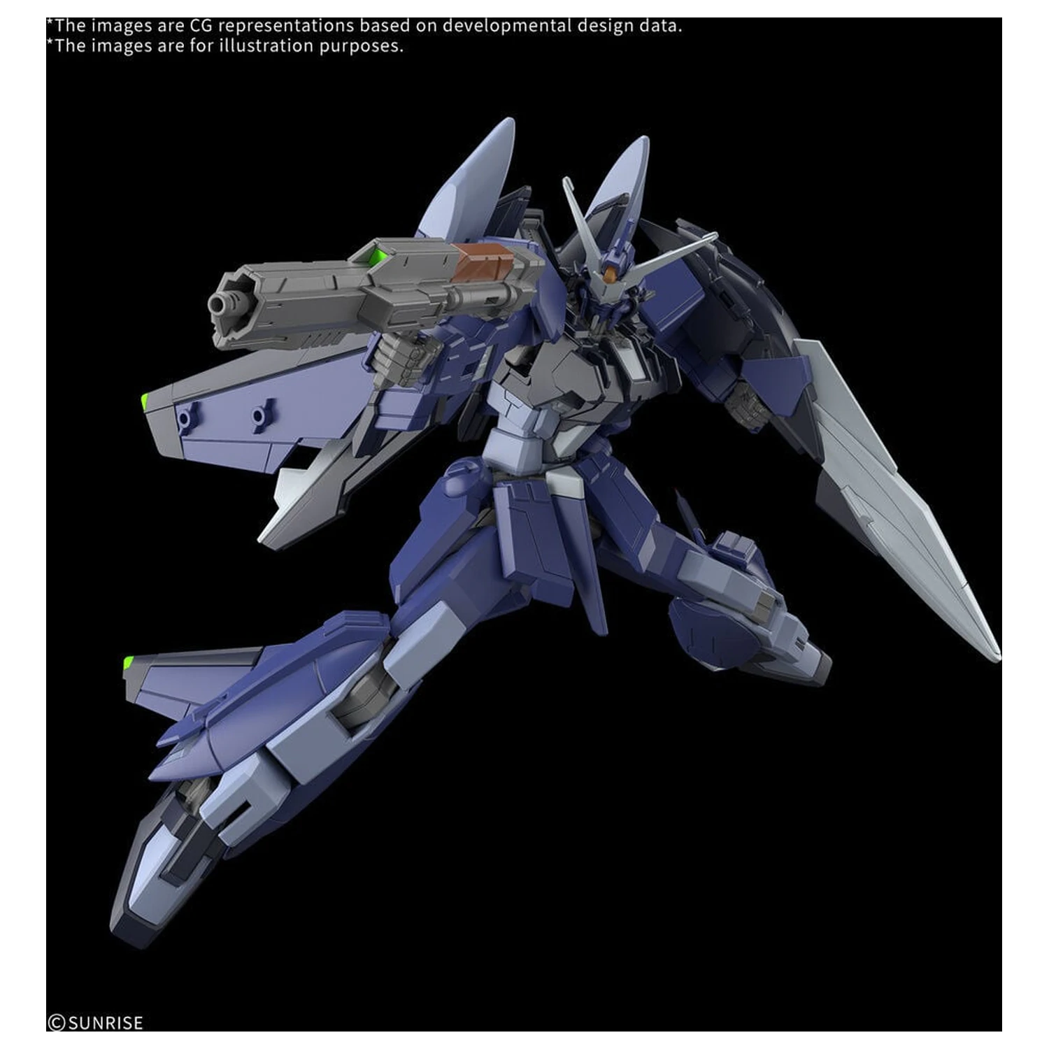 Mobile Suit Gundam Seed Freedom Zero Murasame Kai Early Production Type HG Maßstab 1/144 Modellbausatz Figur Produktfoto