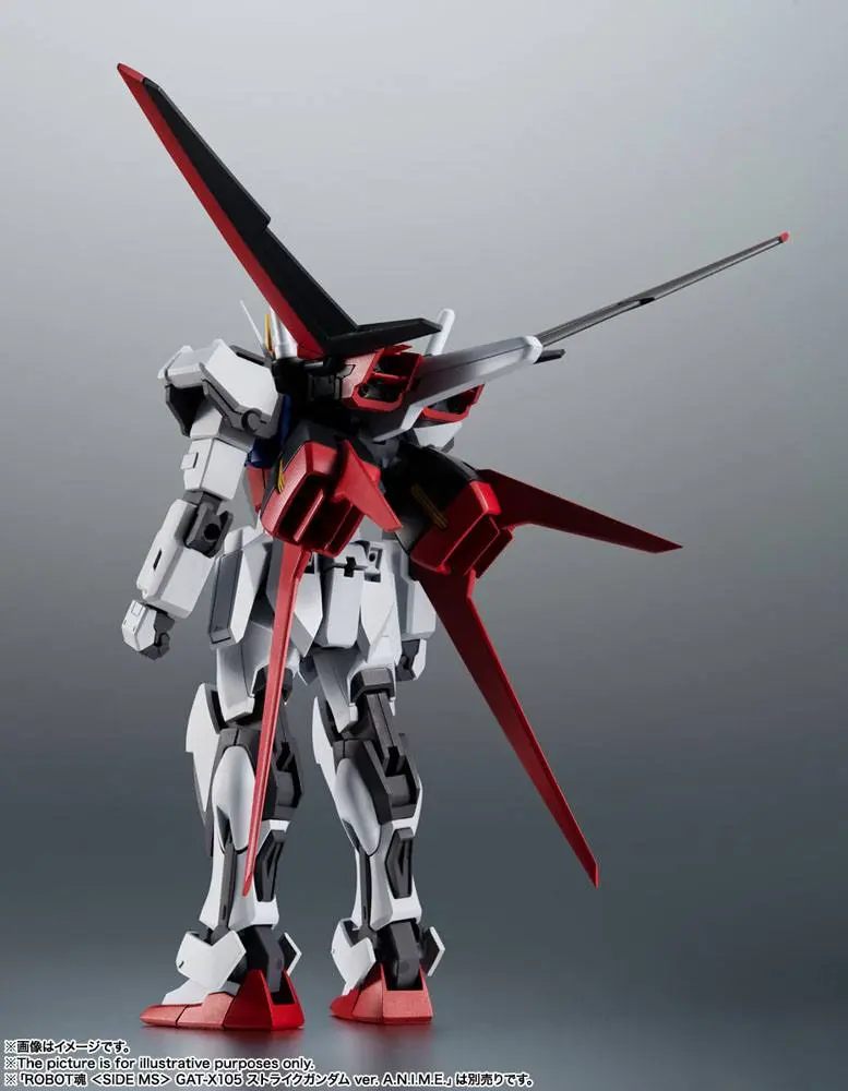 Mobile Suit Gundam Seed Robot Spirits Zubehör-Set (SIDE MS) AQM/E-X01 Aile Striker & Option Parts Set 15 cm Produktfoto