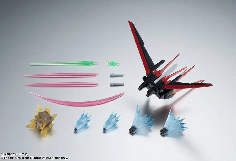 Mobile Suit Gundam Seed Robot Spirits Zubehör-Set (SIDE MS) AQM/E-X01 Aile Striker & Option Parts Set 15 cm Produktfoto