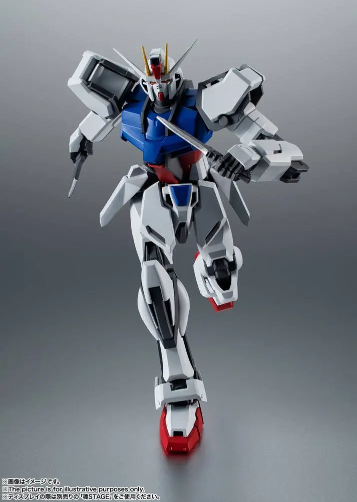 Mobile Suit Gundam Seed Robot Spirits Actionfigur (Side MS) GAT-X105 Strike Gundam ver. A.N.I.M.E. 12 cm Produktfoto