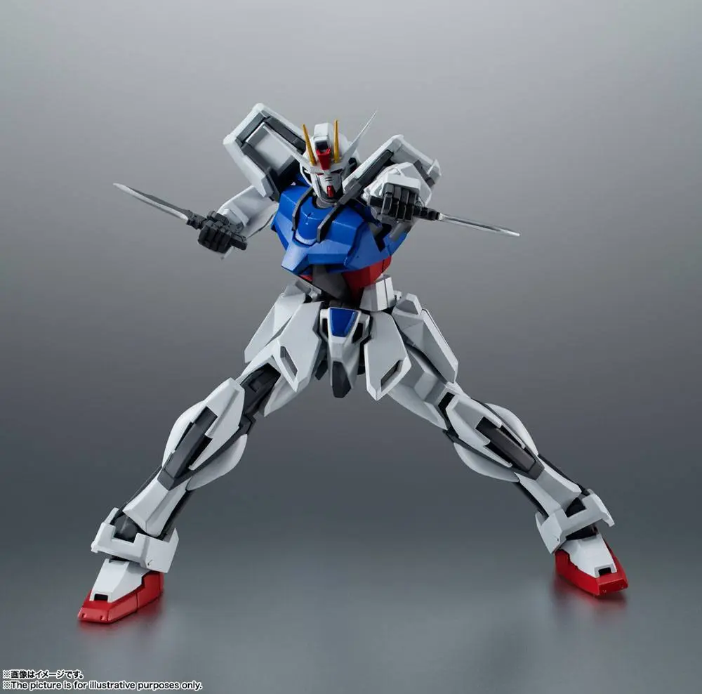 Mobile Suit Gundam Seed Robot Spirits Actionfigur (Side MS) GAT-X105 Strike Gundam ver. A.N.I.M.E. 12 cm Produktfoto
