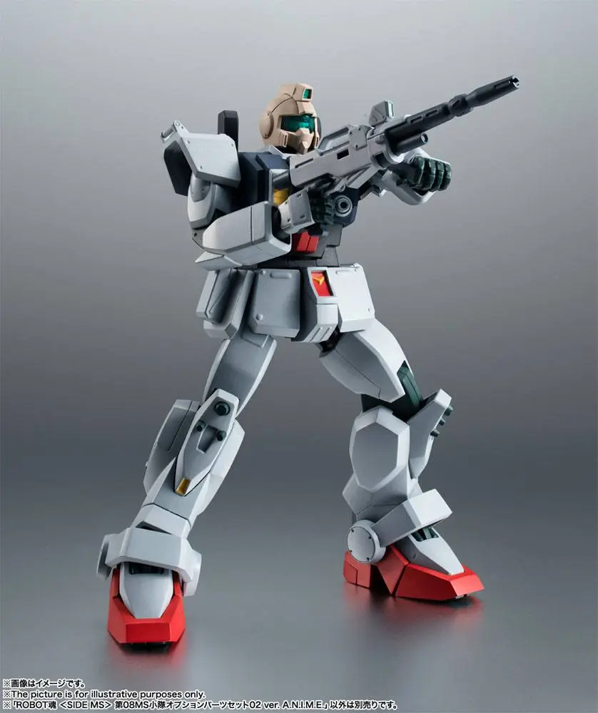 Mobile Suit Gundam: The 08th MS Team Robot Spirits Zubehör-Set (Side MS) Option Parts Set 02 ver. A.N.I.M.E. Produktfoto