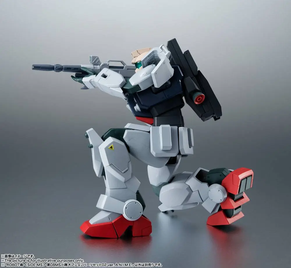 Mobile Suit Gundam: The 08th MS Team Robot Spirits Zubehör-Set (Side MS) Option Parts Set 02 ver. A.N.I.M.E. Produktfoto