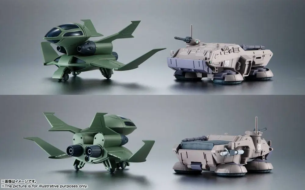 Mobile Suit Gundam: The 08th MS Team Robot Spirits Zubehör-Set (Side MS) Option Parts Set 02 ver. A.N.I.M.E. Produktfoto