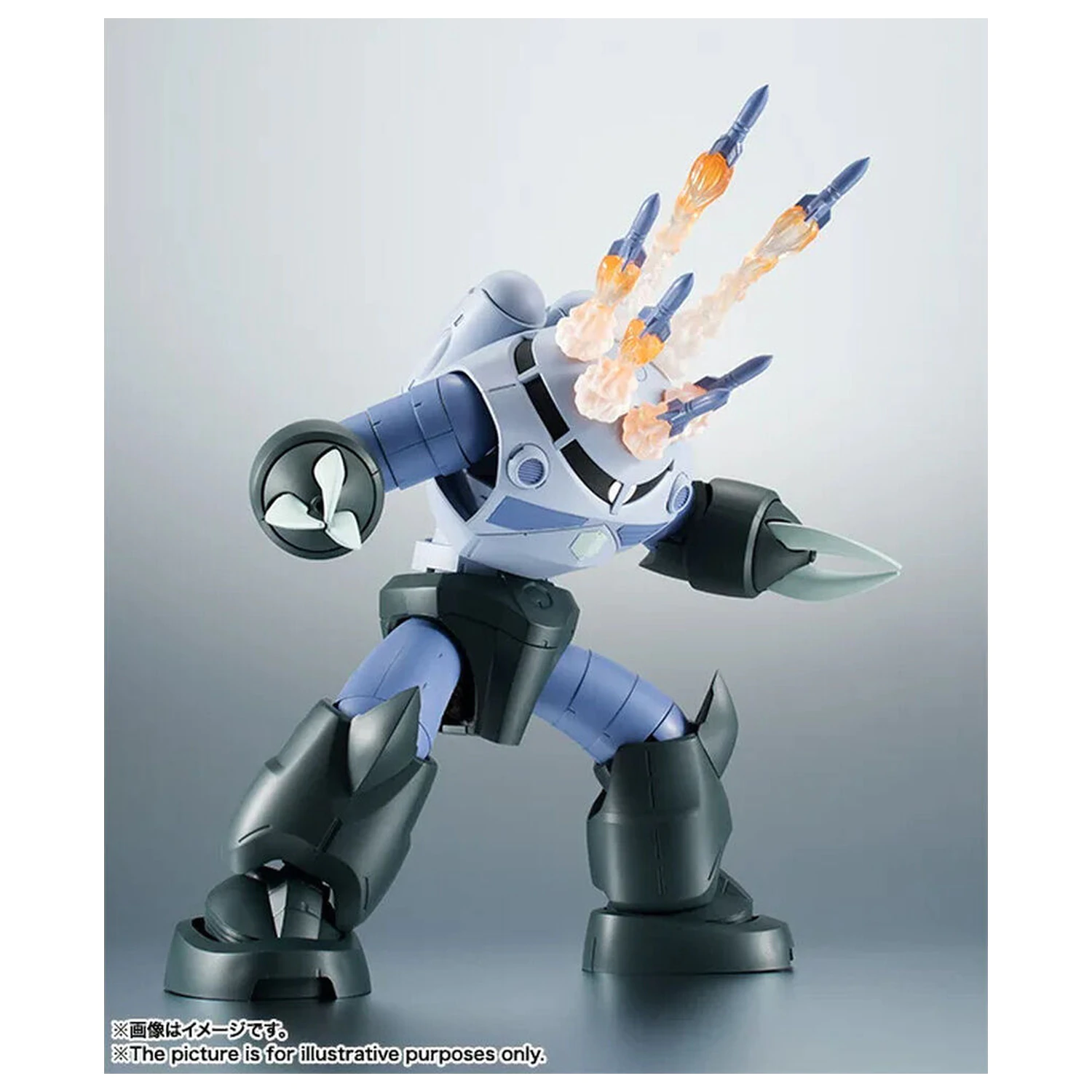 Mobile Suit Gundam The Robot Spirits Side MS MSM-07 Z'Gok ver. A.N.I.M.E. Figur 13cm Produktfoto