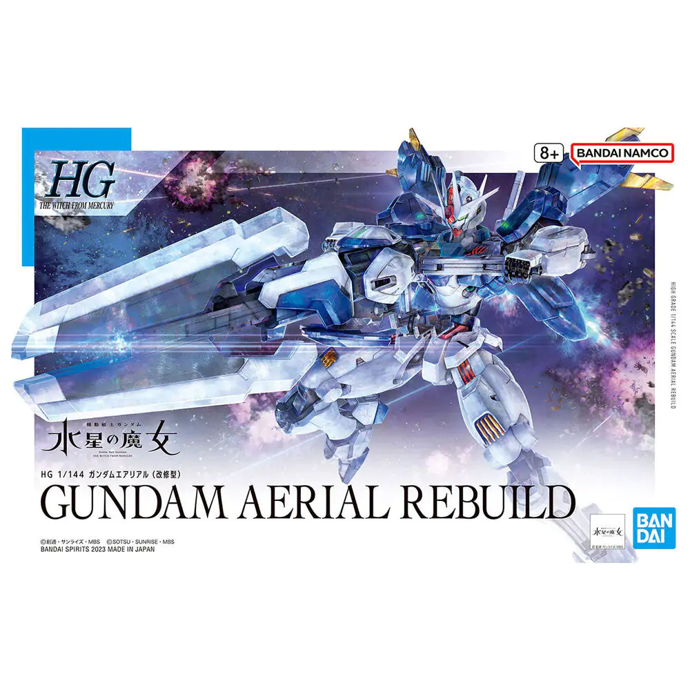 Mobile Suit Gundam: The Witch from Mercury Aerial Rebuild Figur Produktfoto