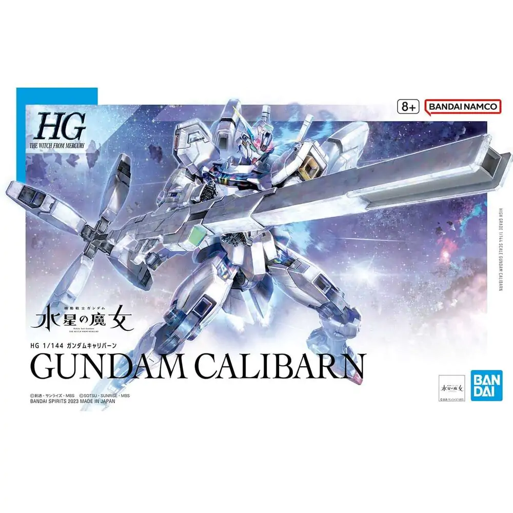 Mobile Suit Gundam: The Witch from Mercury Gundam Calibarn Figur Produktfoto