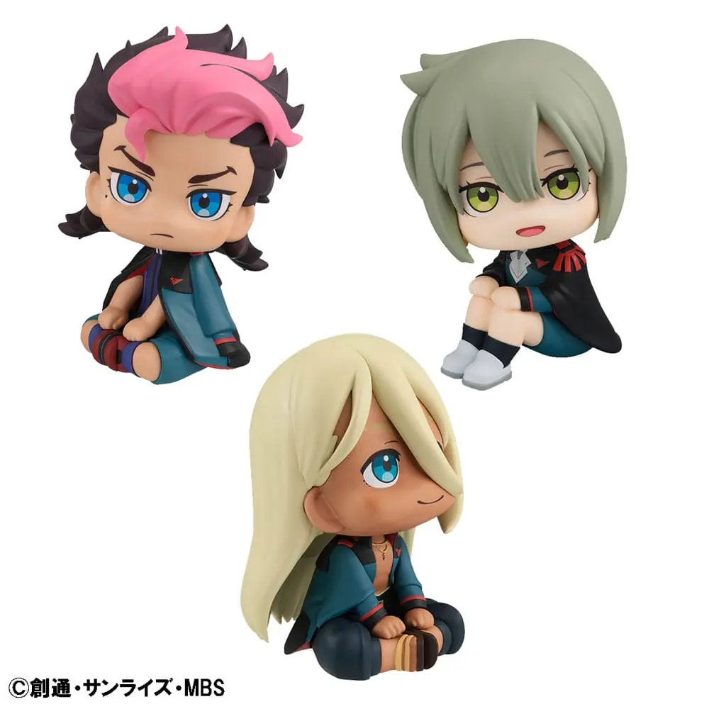 Mobile Suit Gundam: The Witch from Mercury Look Up PVC Statue Elan Ceres & Guel Jeturk & Shaddiq Zenelli 11 cm Produktfoto