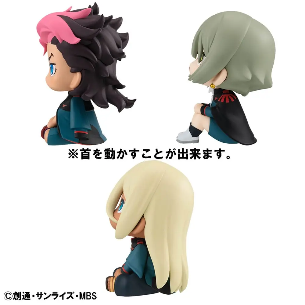 Mobile Suit Gundam: The Witch from Mercury Look Up PVC Statue Elan Ceres & Guel Jeturk & Shaddiq Zenelli 11 cm Produktfoto