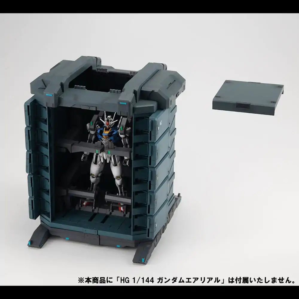 Mobile Suit Gundam: The Witch from Mercury Realistic Model Series MS Container (GS07-A) Weather Color Edition Produktfoto