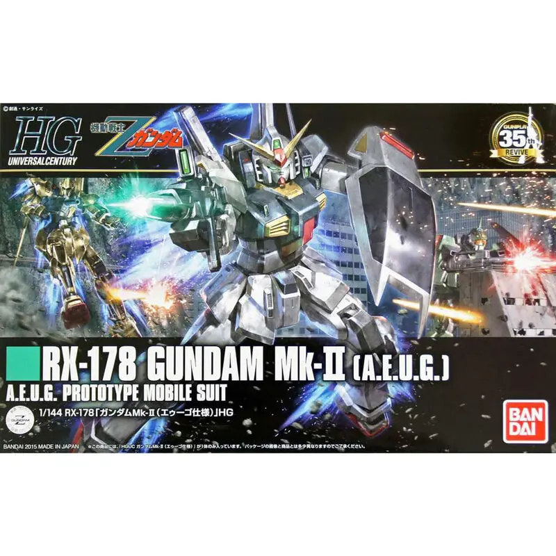 Mobile Suit Gundam Z GUNDAM RX-178 GUNDAM MK-II AEUG Modellbausatz Figur Produktfoto