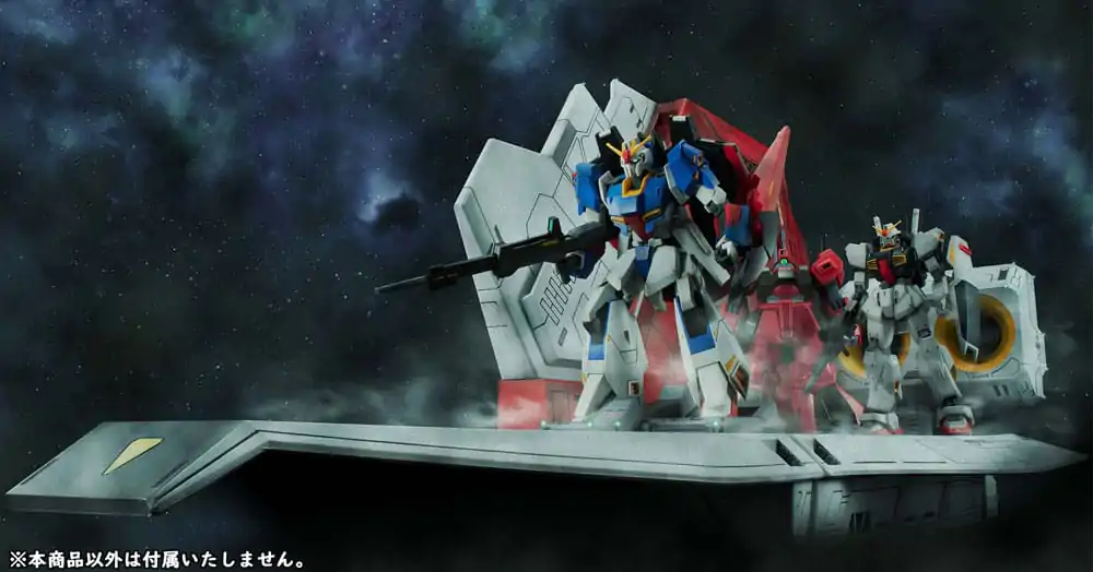 Mobile Suit Z Gundam HG Serie Realistische Modell Serie Diorama 1/144 Nahel Argama Katapultdeck 40. Jubiläumsedition 100 cm Produktfoto