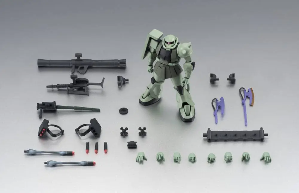 Moblie Suit Gundam Robot Spirits Actionfigur (Side MS) MS-06 ZAKU II ver. A.N.I.M.E. xx cm Produktfoto