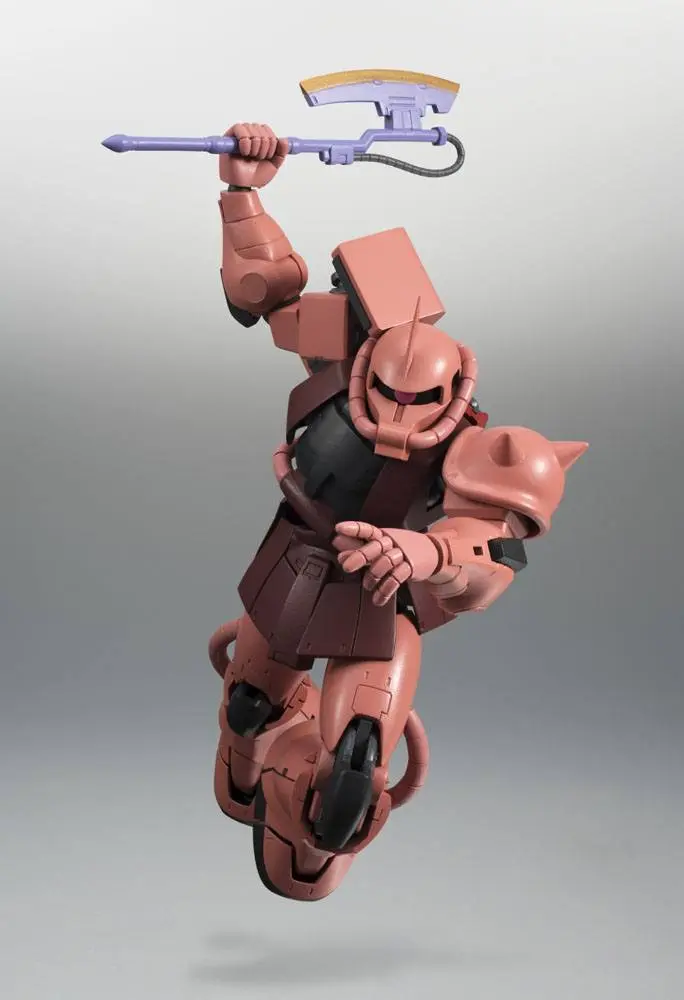 Moblie Suit Gundam Robot Spirits Actionfigur (Side MS) MS-06S ZAKU II CHAR'S CUSTOM MODEL ver. A.N.I.M.E. xx cm Produktfoto