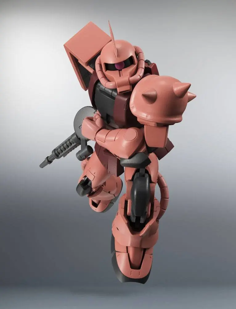 Moblie Suit Gundam Robot Spirits Actionfigur (Side MS) MS-06S ZAKU II CHAR'S CUSTOM MODEL ver. A.N.I.M.E. xx cm Produktfoto