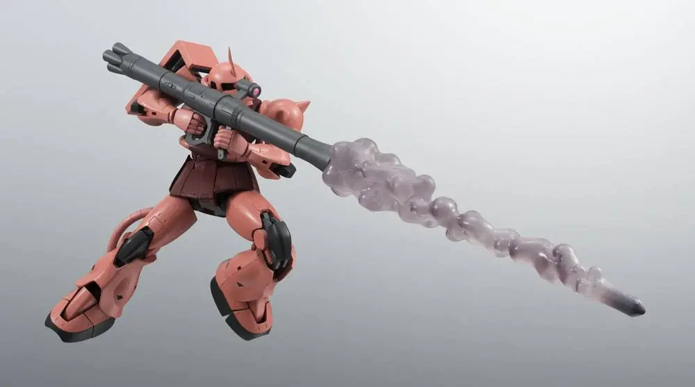 Moblie Suit Gundam Robot Spirits Actionfigur (Side MS) MS-06S ZAKU II CHAR'S CUSTOM MODEL ver. A.N.I.M.E. xx cm Produktfoto