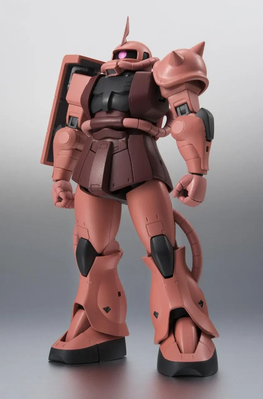 Moblie Suit Gundam Robot Spirits Actionfigur (Side MS) MS-06S ZAKU II CHAR'S CUSTOM MODEL ver. A.N.I.M.E. xx cm Produktfoto