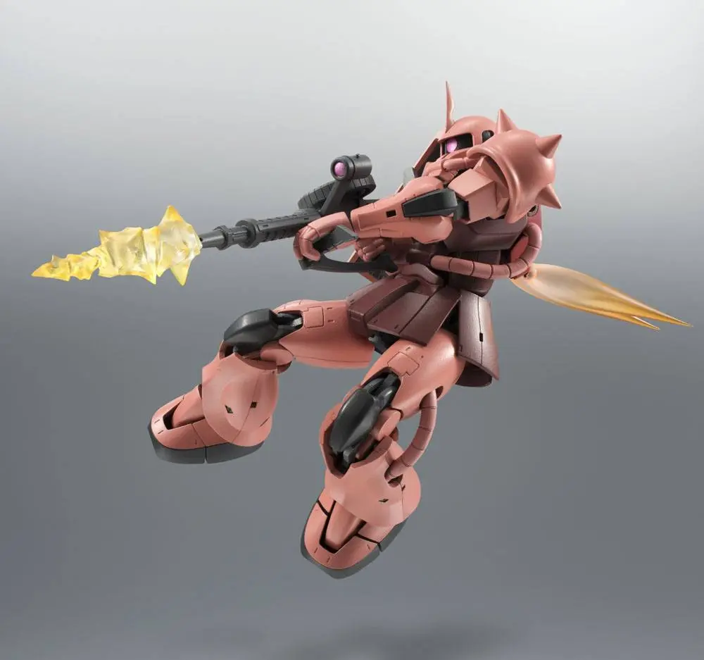 Moblie Suit Gundam Robot Spirits Actionfigur (Side MS) MS-06S ZAKU II CHAR'S CUSTOM MODEL ver. A.N.I.M.E. xx cm Produktfoto