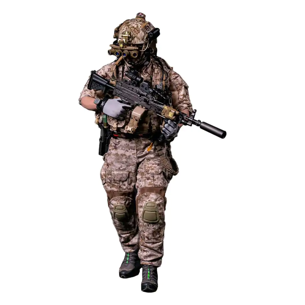 Moderne Militär Action Figur 1/6 Geronimo Devgru - MK46 MOD1 Gunner (Operation Neptune Spear) 30 cm Produktfoto