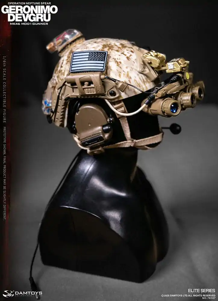 Moderne Militär Action Figur 1/6 Geronimo Devgru - MK46 MOD1 Gunner (Operation Neptune Spear) 30 cm Produktfoto