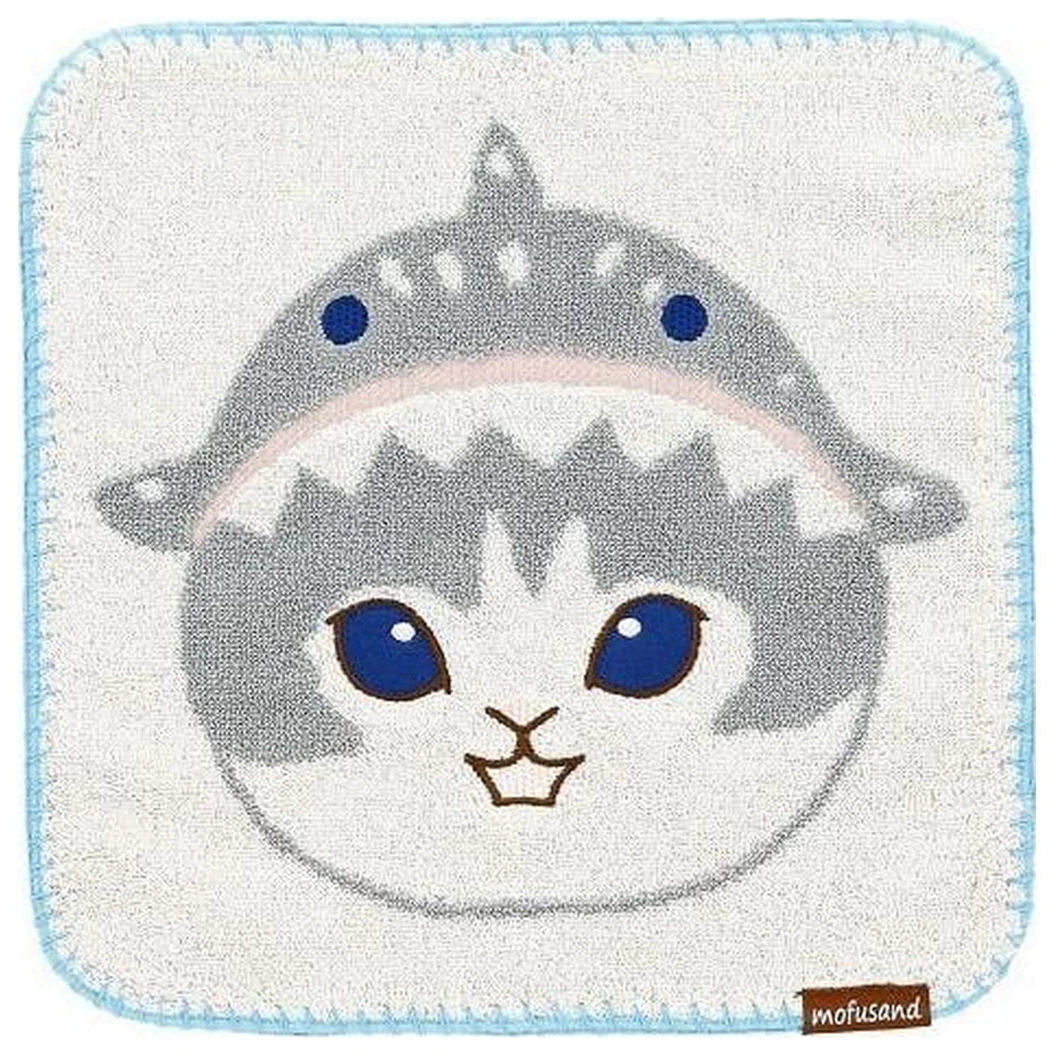 Mofusand Kitten-Nyan Shark Mini Handtuch Produktfoto