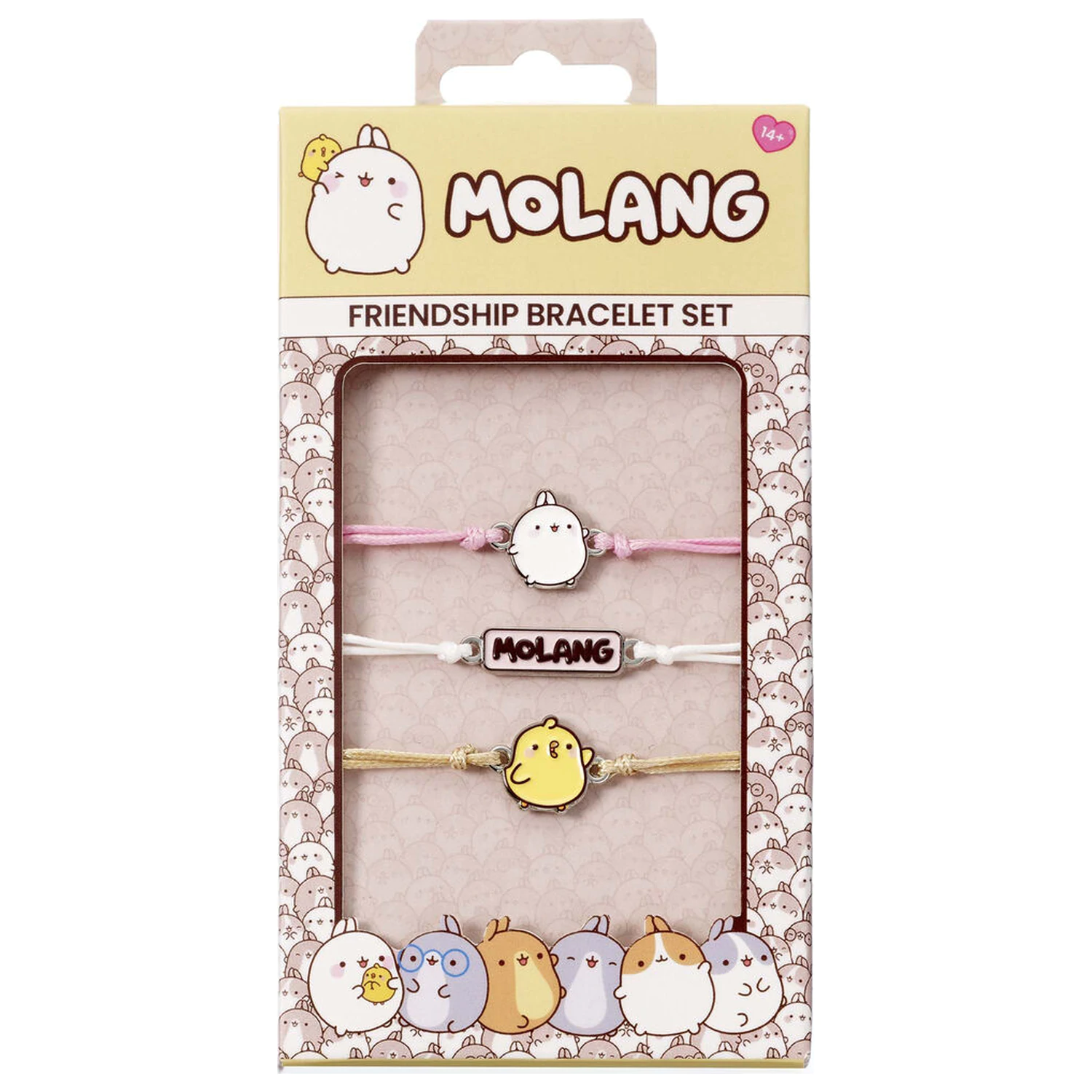 Molang 3er-Set Freundschaftsarmbänder Produktfoto