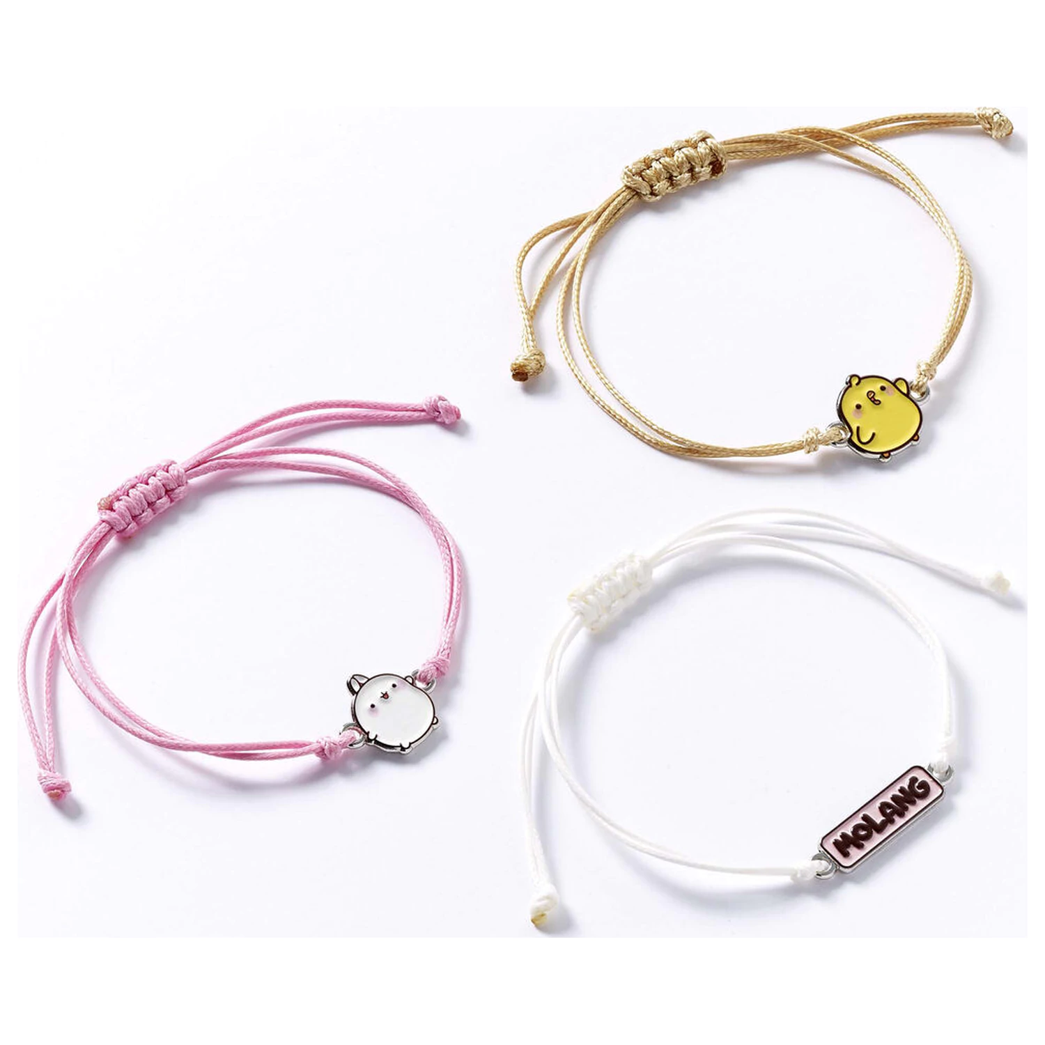 Molang 3er-Set Freundschaftsarmbänder Produktfoto