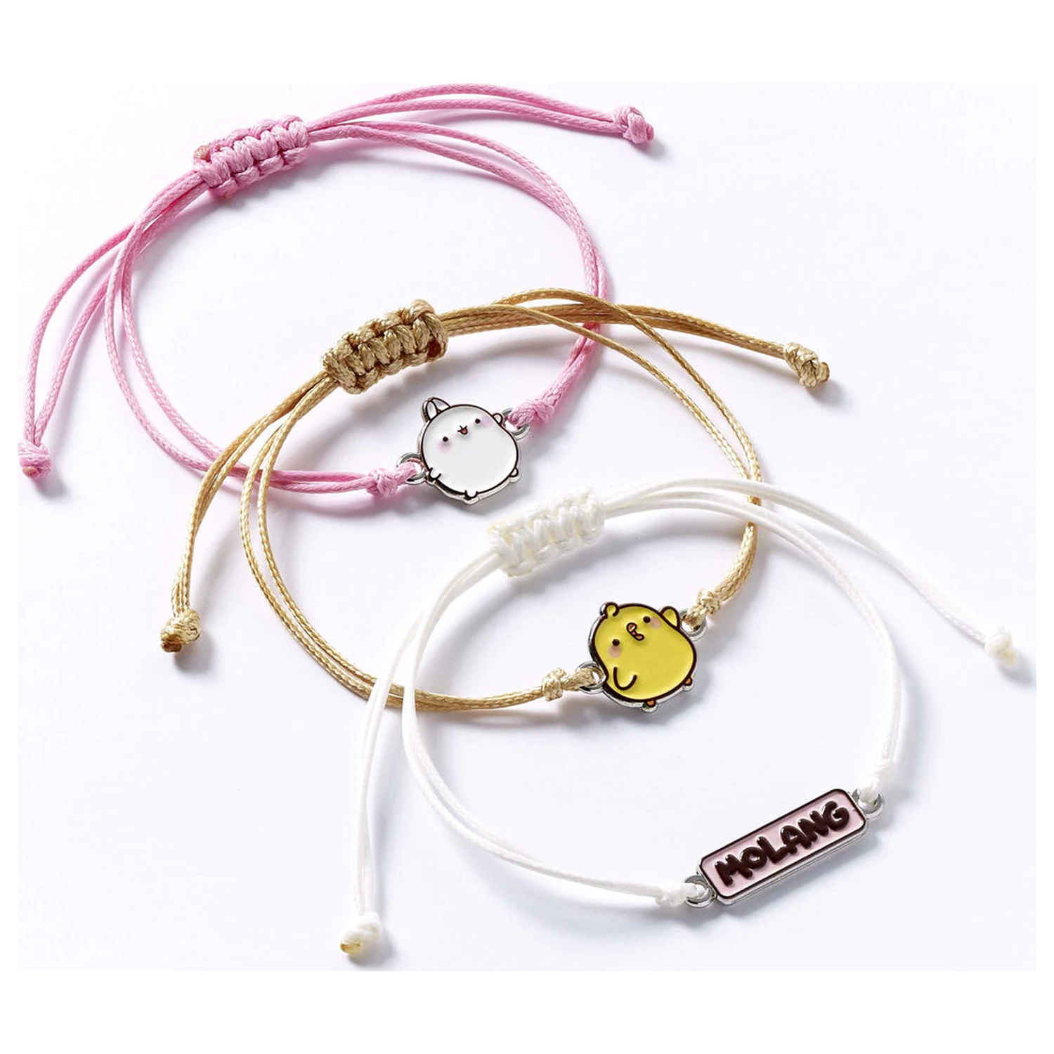 Molang 3er-Set Freundschaftsarmbänder Produktfoto