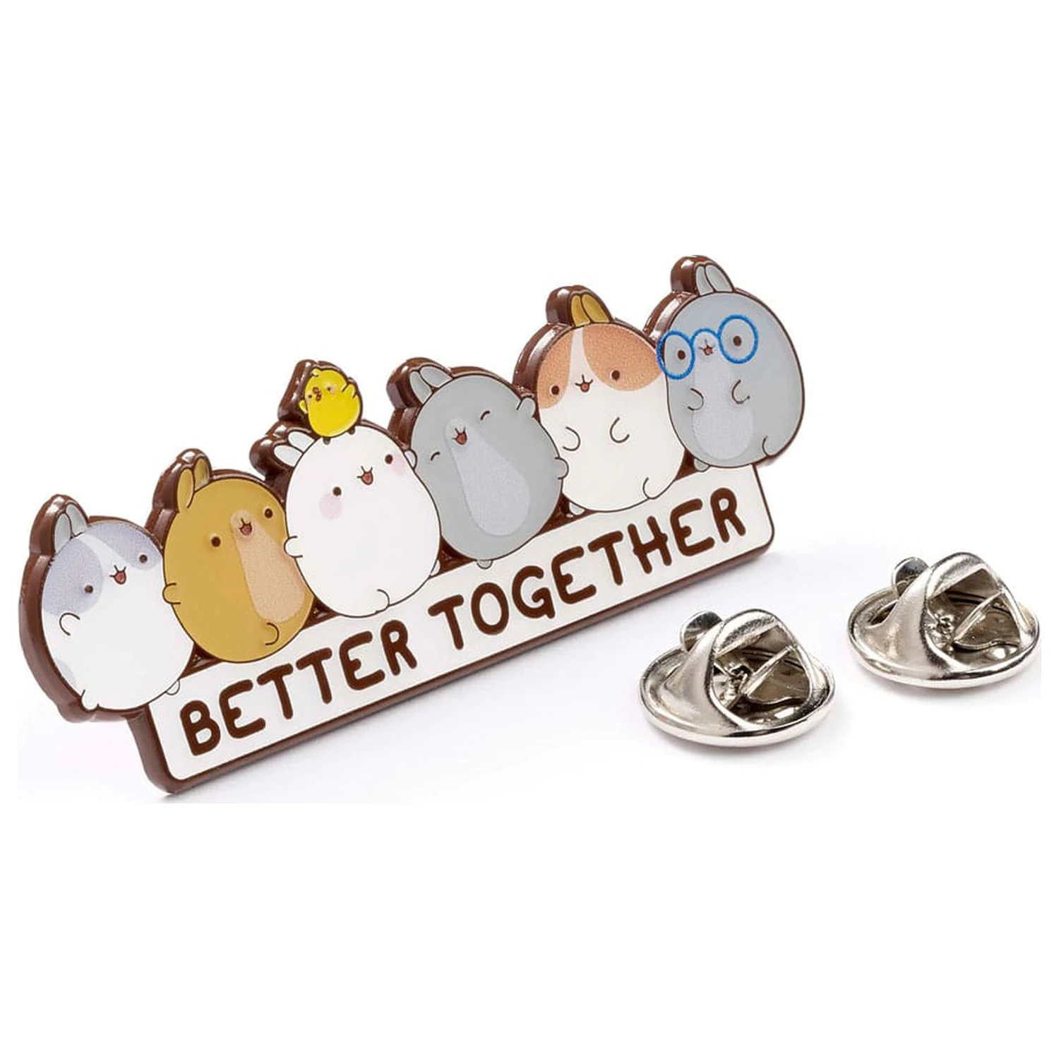 Molang Anstecknadel Better Together Produktfoto