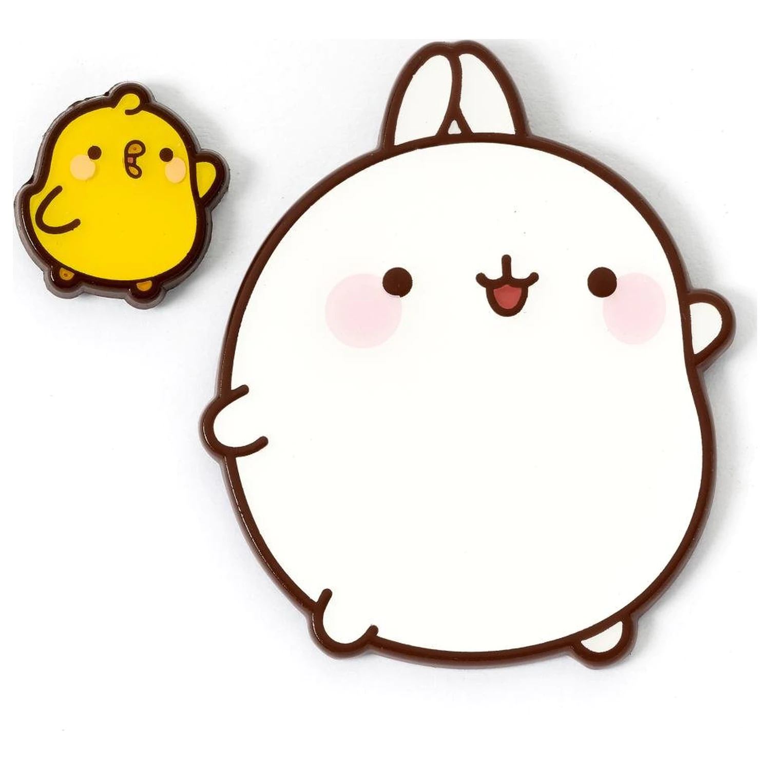 Molang & Piu Piu Anstecknadel Produktfoto