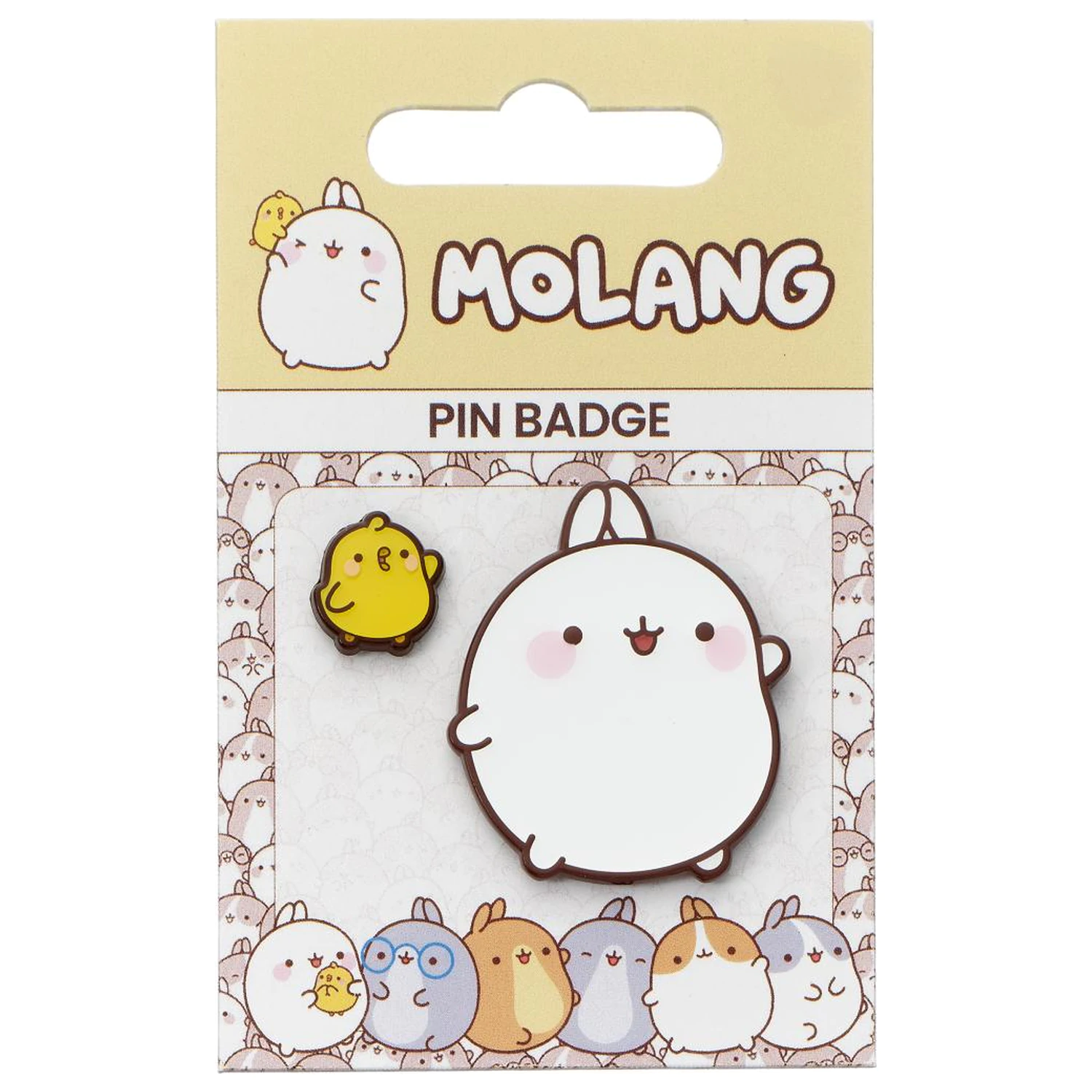 Molang & Piu Piu Anstecknadel Produktfoto
