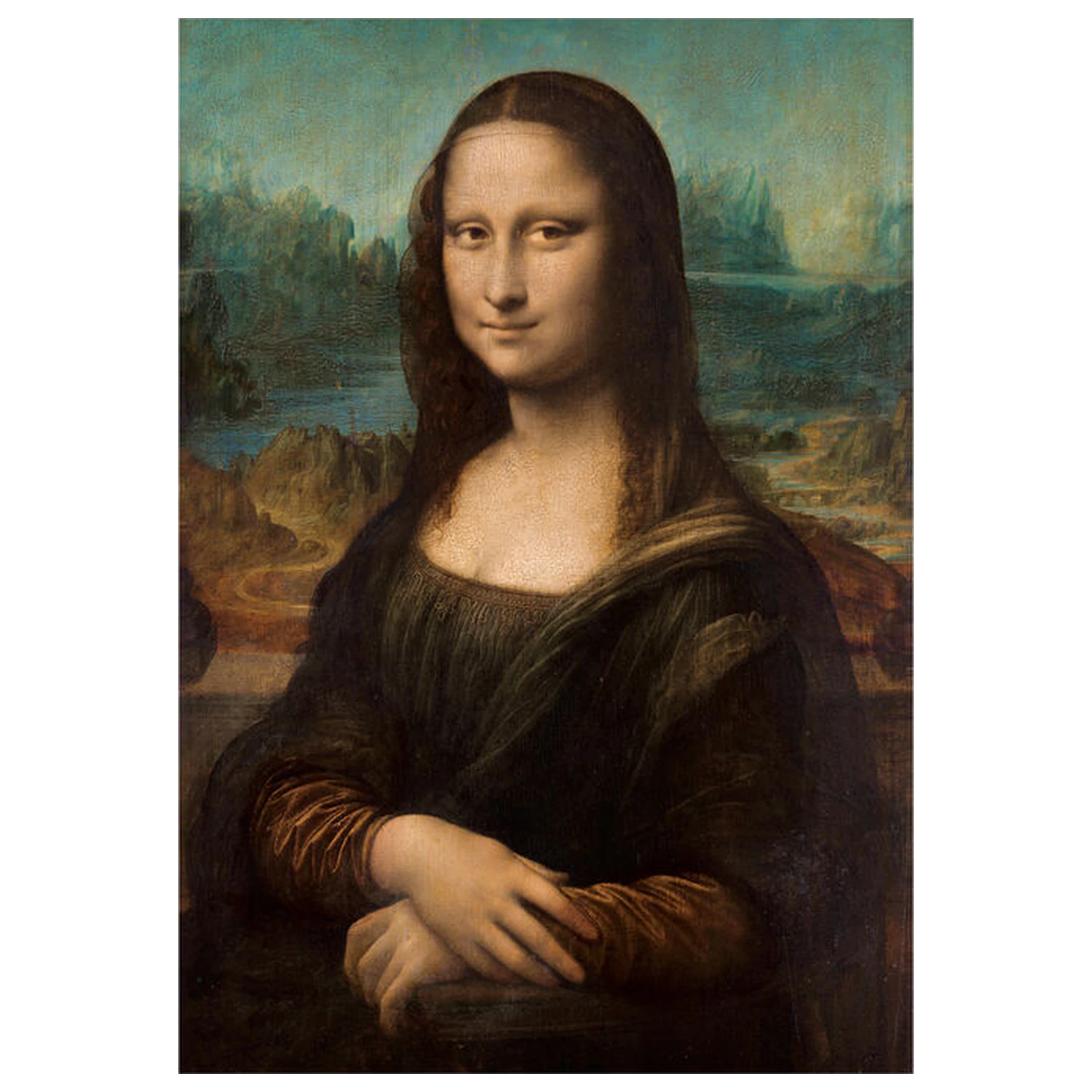 Mona Lisa Puzzle 1000 Teile Produktfoto