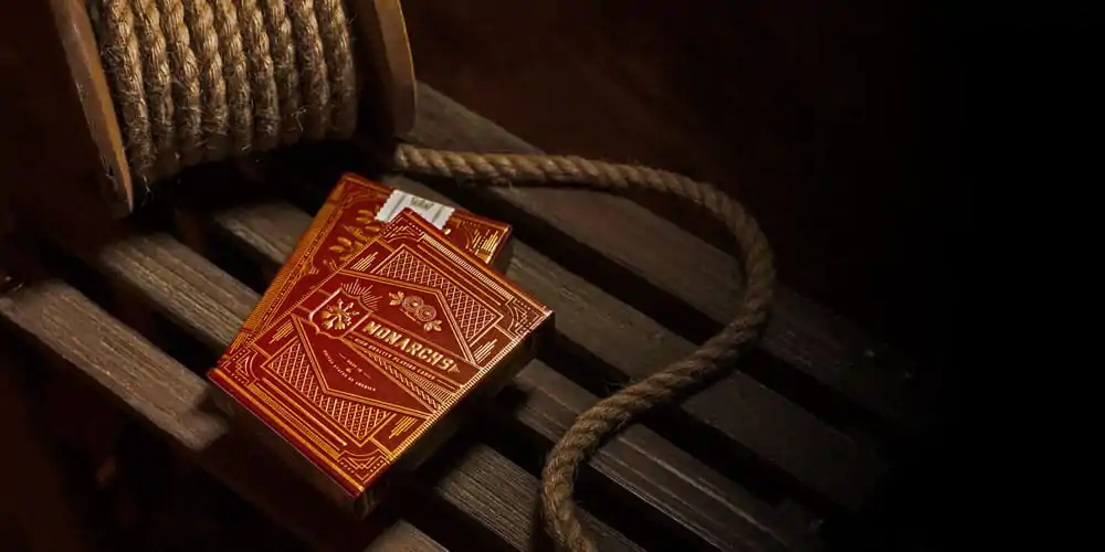 Monarchs Spielkarten Rot Produktfoto