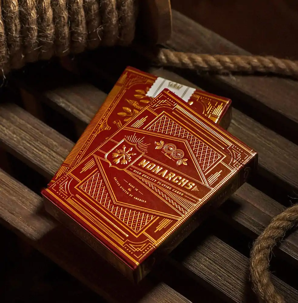 Monarchs Spielkarten Rot Produktfoto