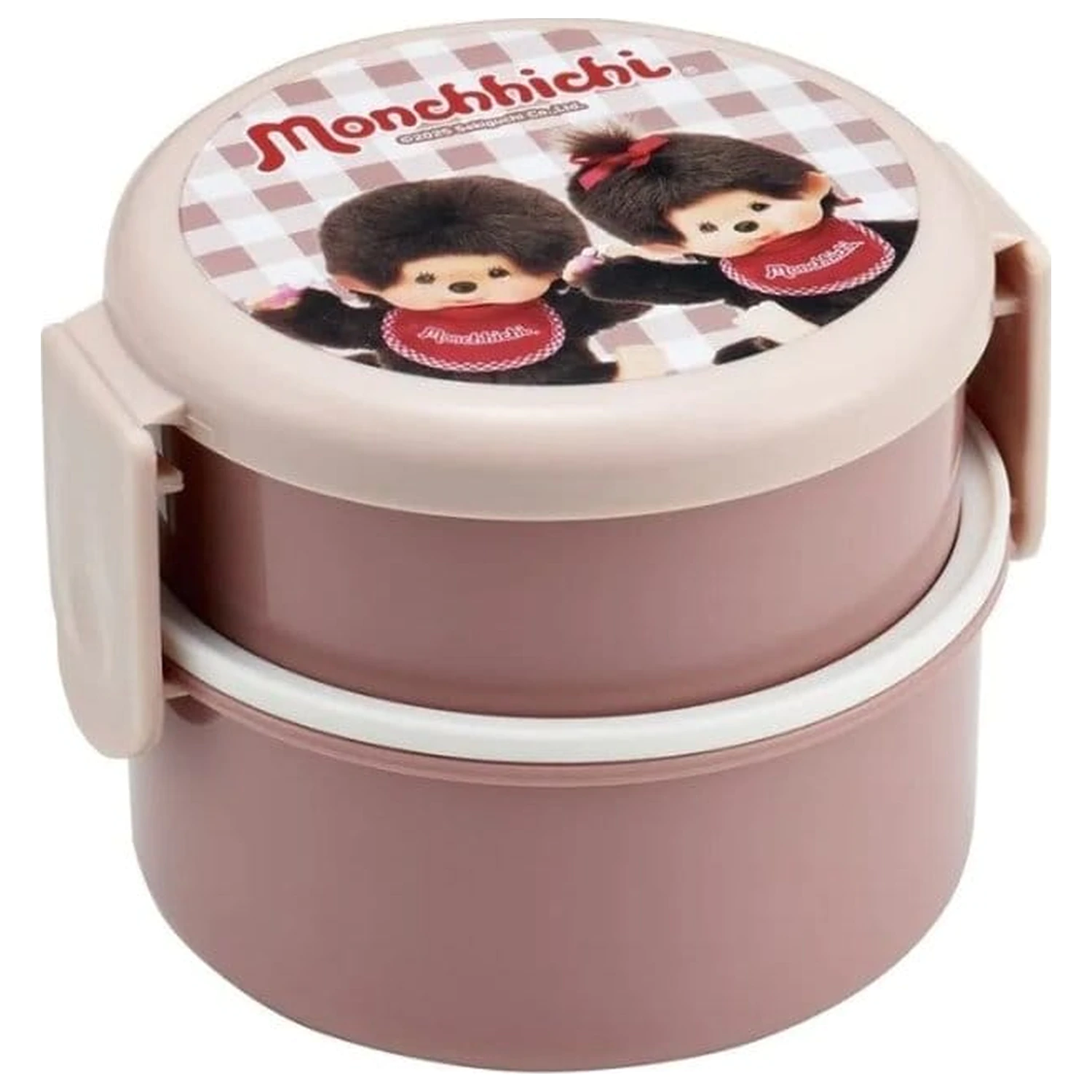 Monchhichi Two Layer Round Shape Lunch Box Produktfoto