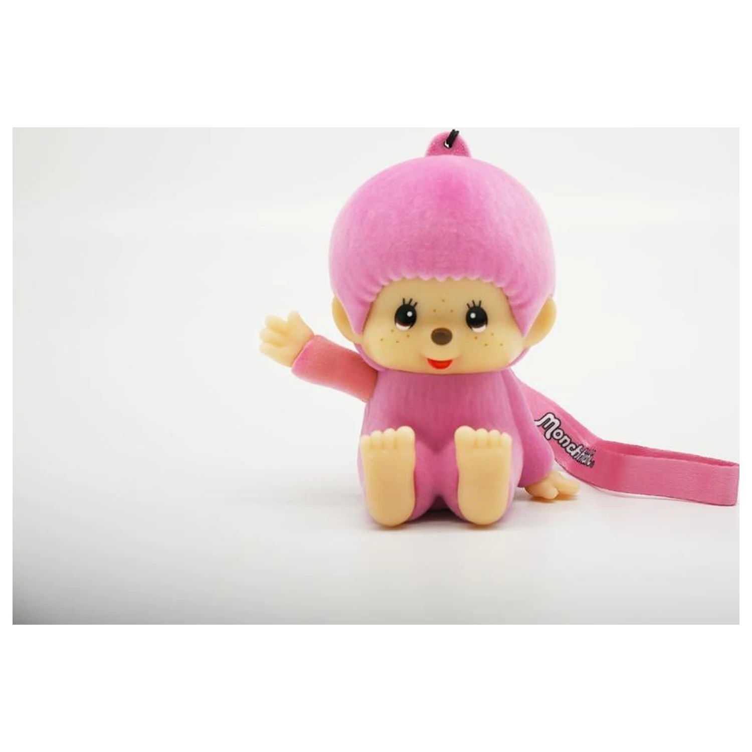 Monchhichi LED Leuchtend Pink Figur 9cm Produktfoto