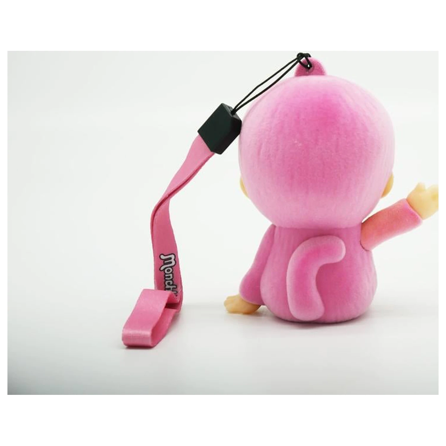 Monchhichi LED Leuchtend Pink Figur 9cm Produktfoto