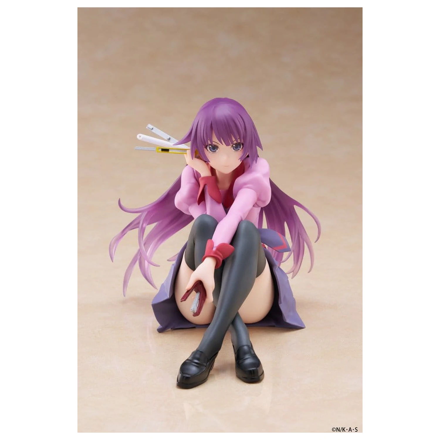 Monogatari PVC Statue Dektop süße Figur Hitagi Senjougahara 13 cm Produktfoto